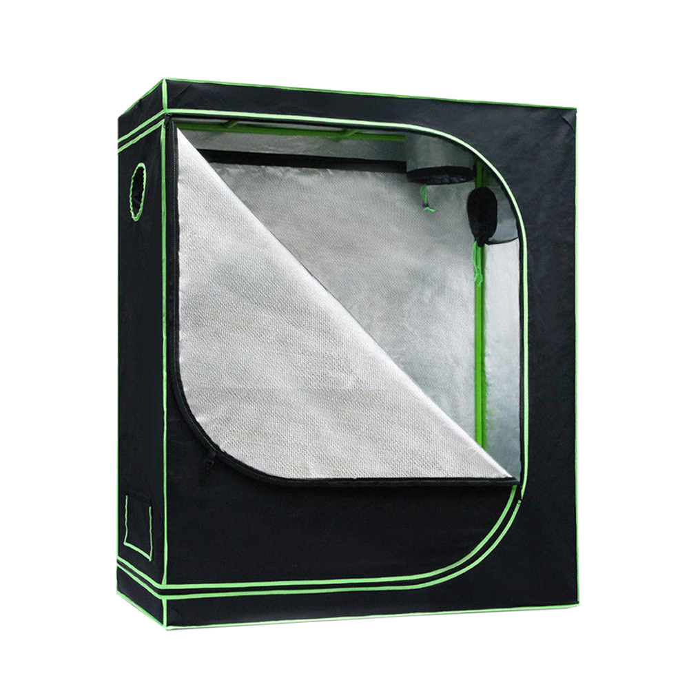 Glasshaus Grow Tent Kits Size E: 120x60x150cm Real 1680D Oxford Hydroponic Indoor System