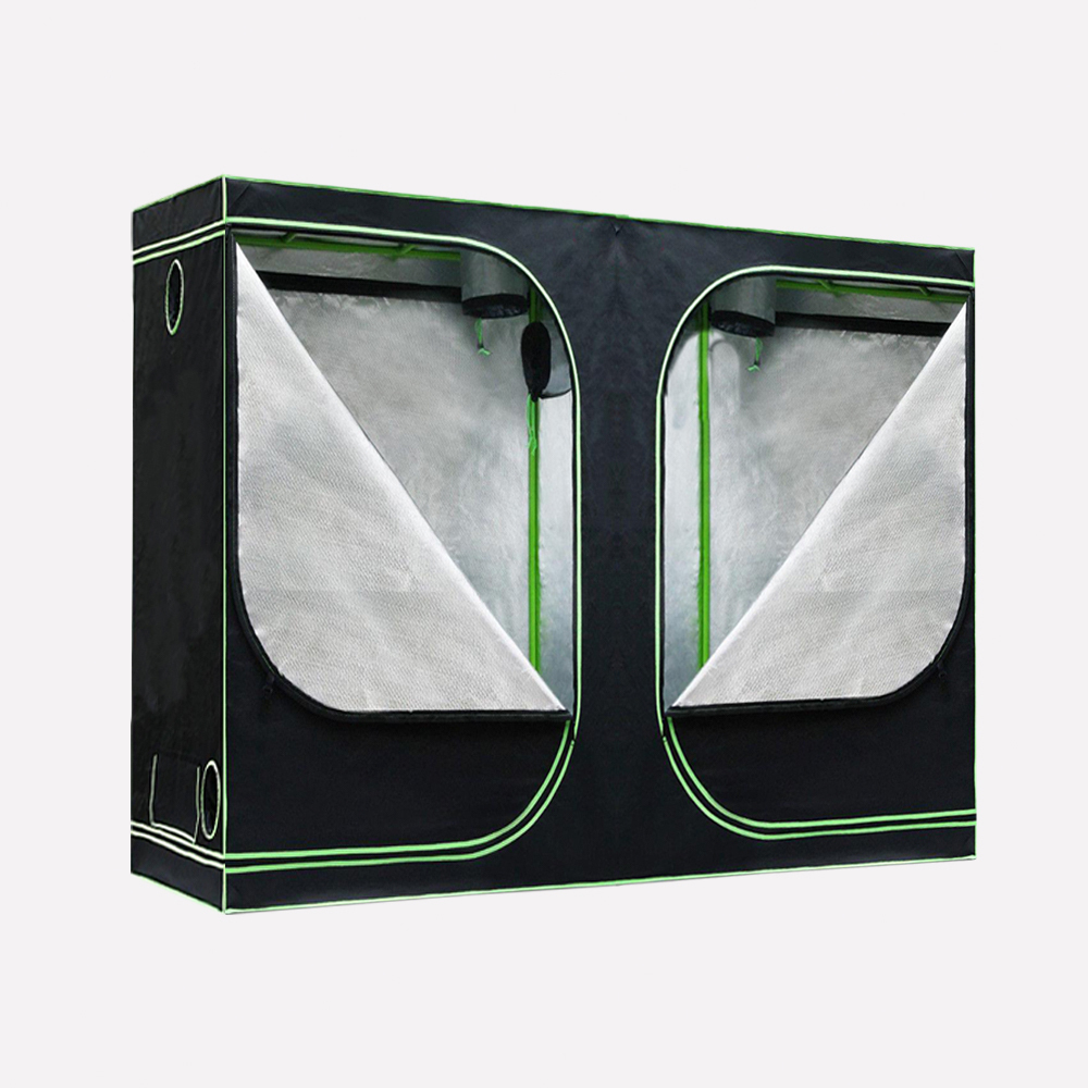 Glasshaus Grow Tent Kits Size I: 200x200x200cm Real 600D Oxford Hydroponic Indoor System