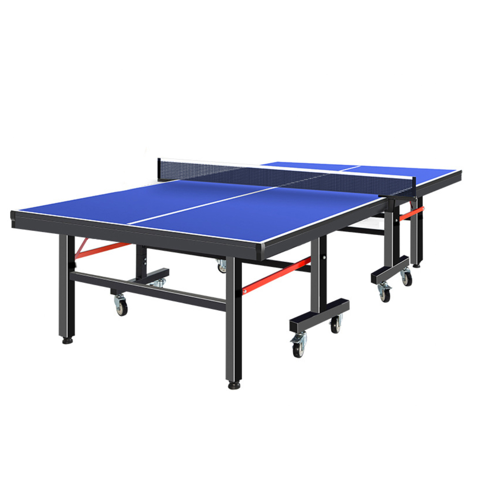 18mm Table Tennis Table Kit Ping Pong Set Retractable Net Rack + 2 bats + 3 balls