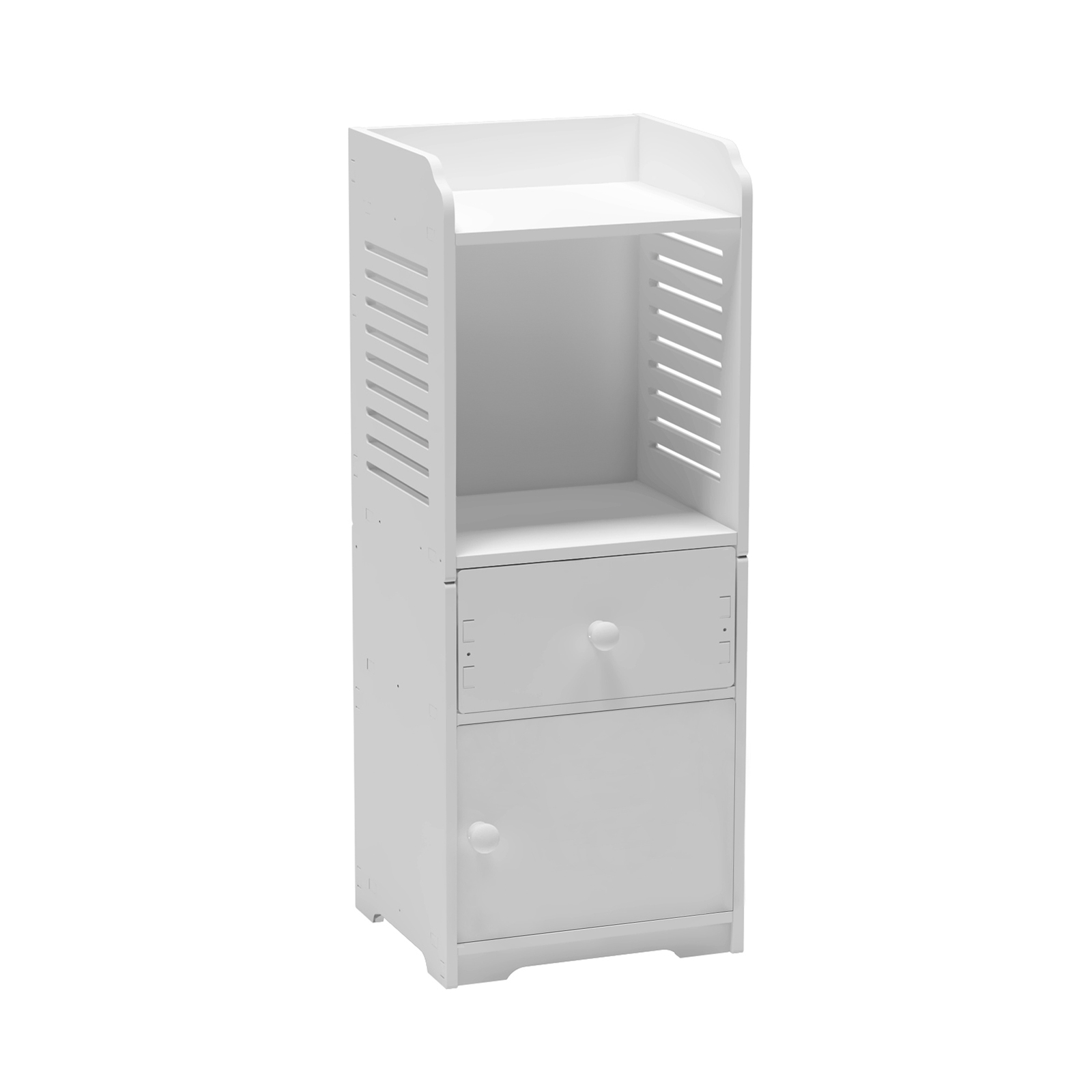 Storage Cabinet Bathroom Cabinet Display Drawer Compartment Organiser