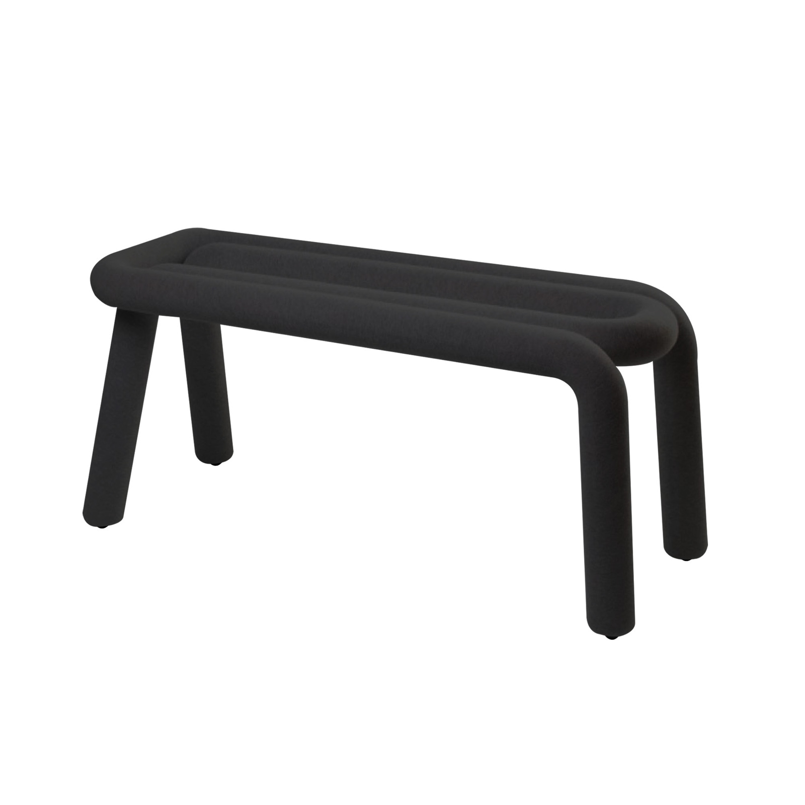 Replica Bold Bench Designer Seat Living Room Entryway Furniture - Black