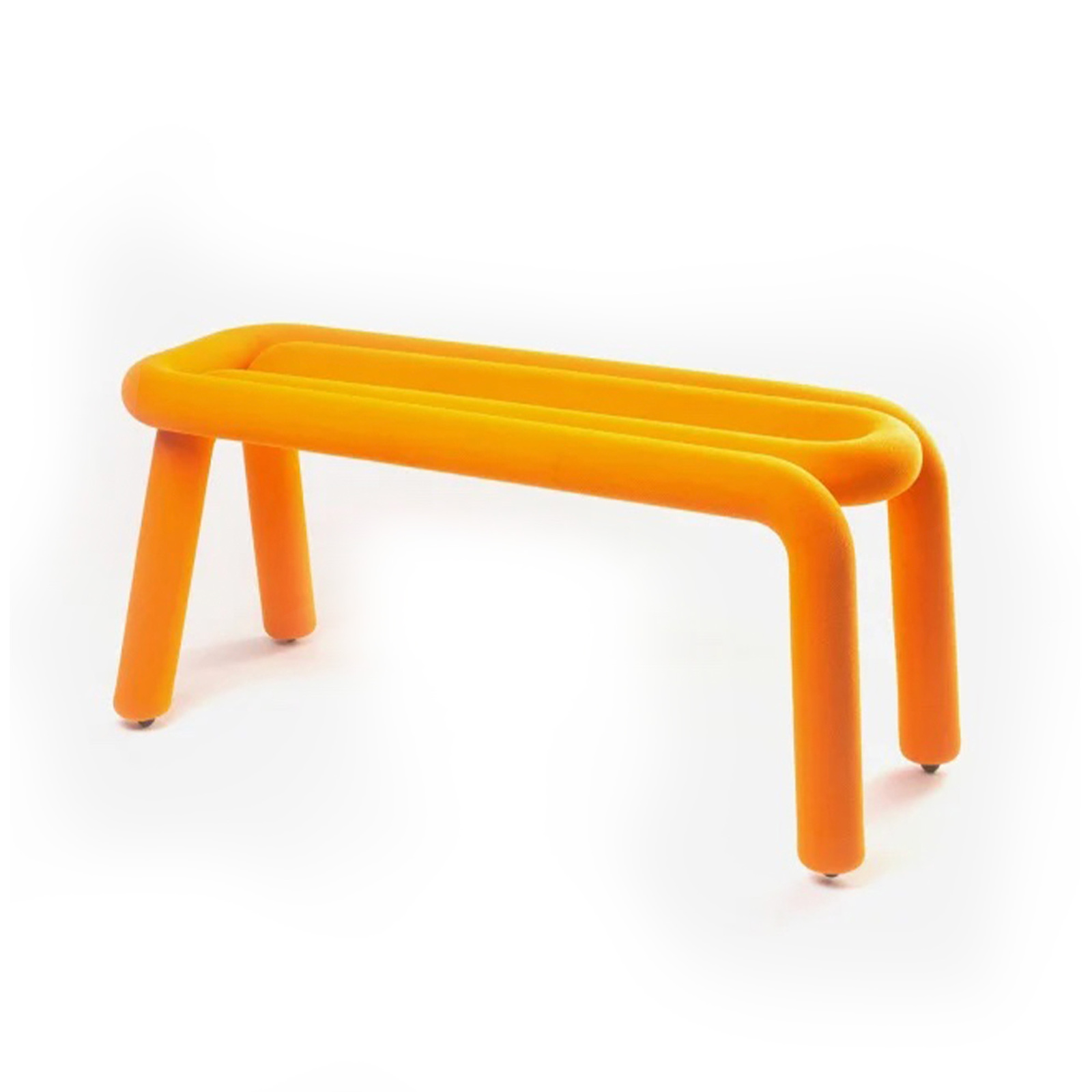 Replica Bold Bench Designer Seat Living Room Entryway Furniture - Orange