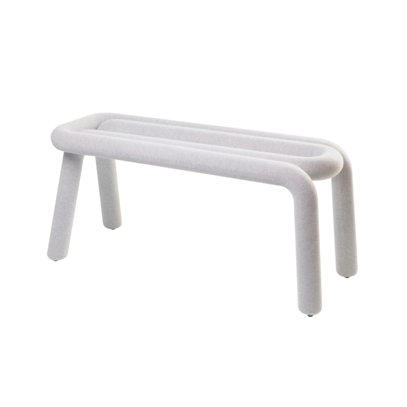 Replica Bold Bench Designer Seat Living Room Entryway Furniture - White