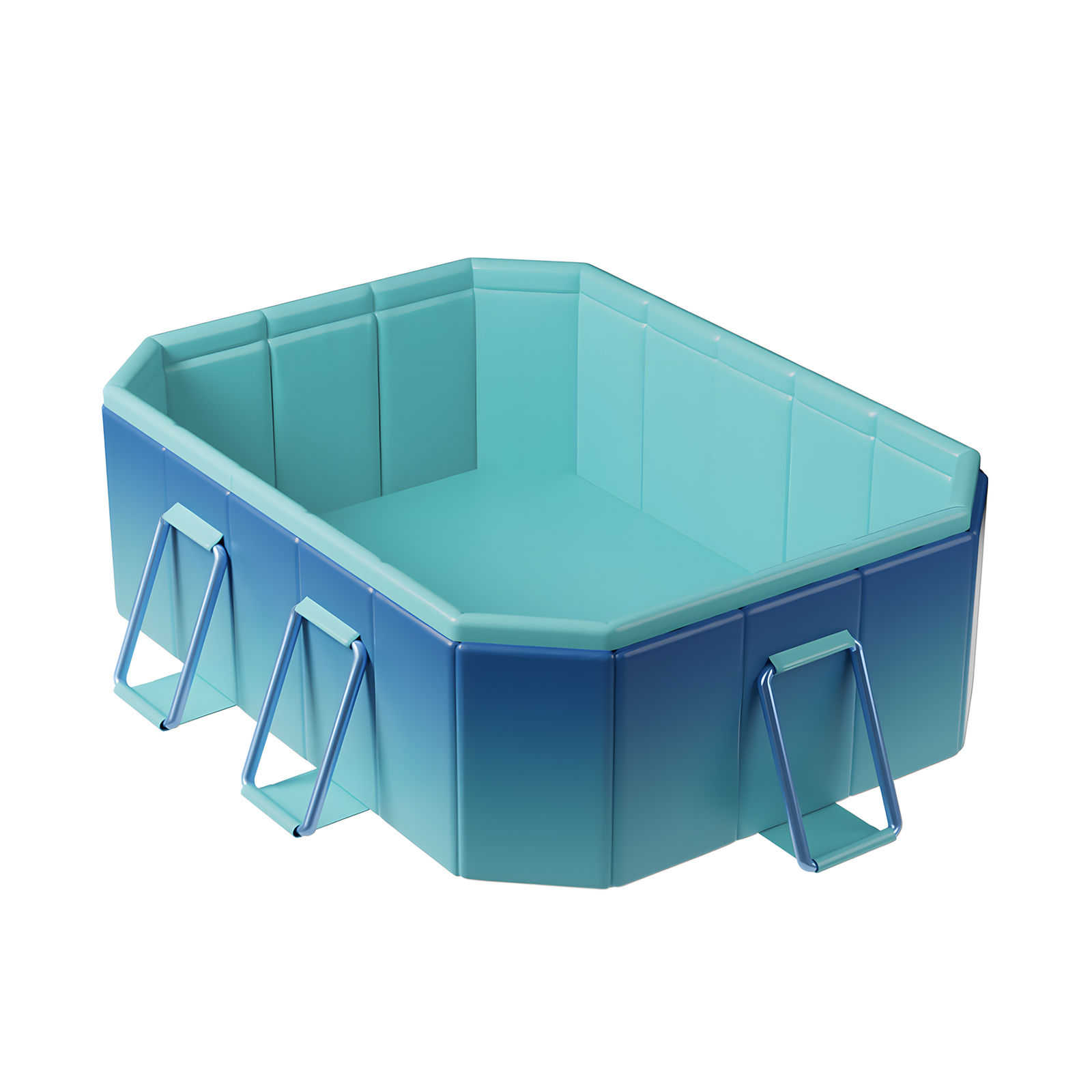 1.8M Swimming Pool Foldable Above Ground PVC Pool Kids Adult Outdoor Pool