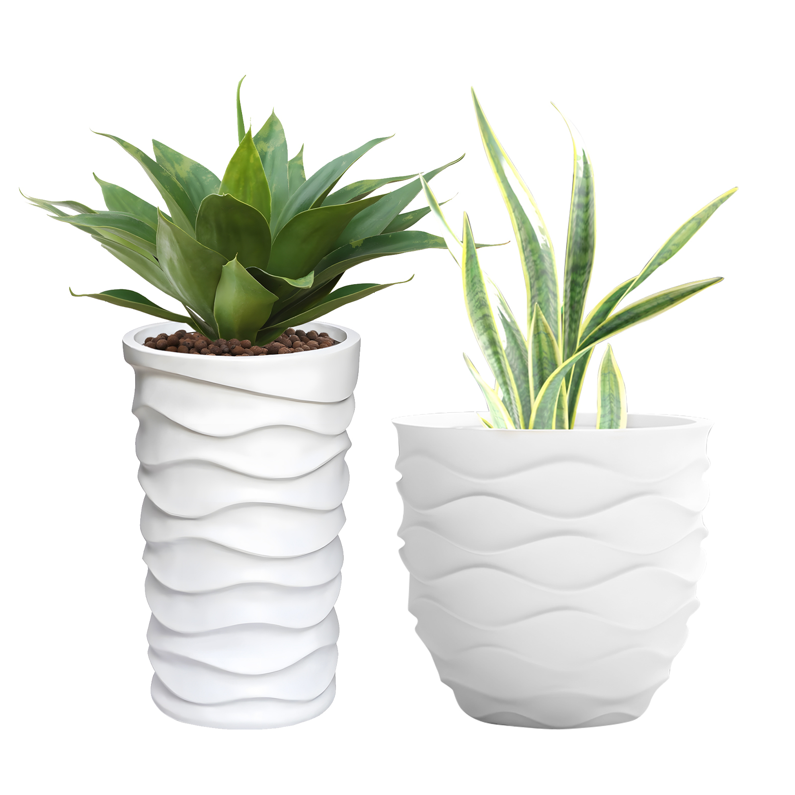 Plant Flower Pot Planter Home Garden Concrete Planter Indoor/Outdoor 