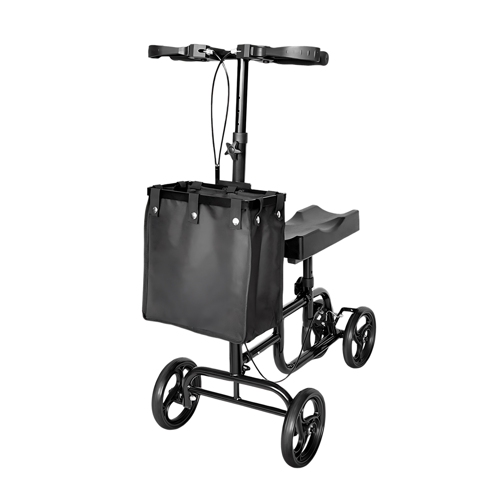 Knee Scooter Walker Mobility Walking Aid Foldable Alternative Crutches