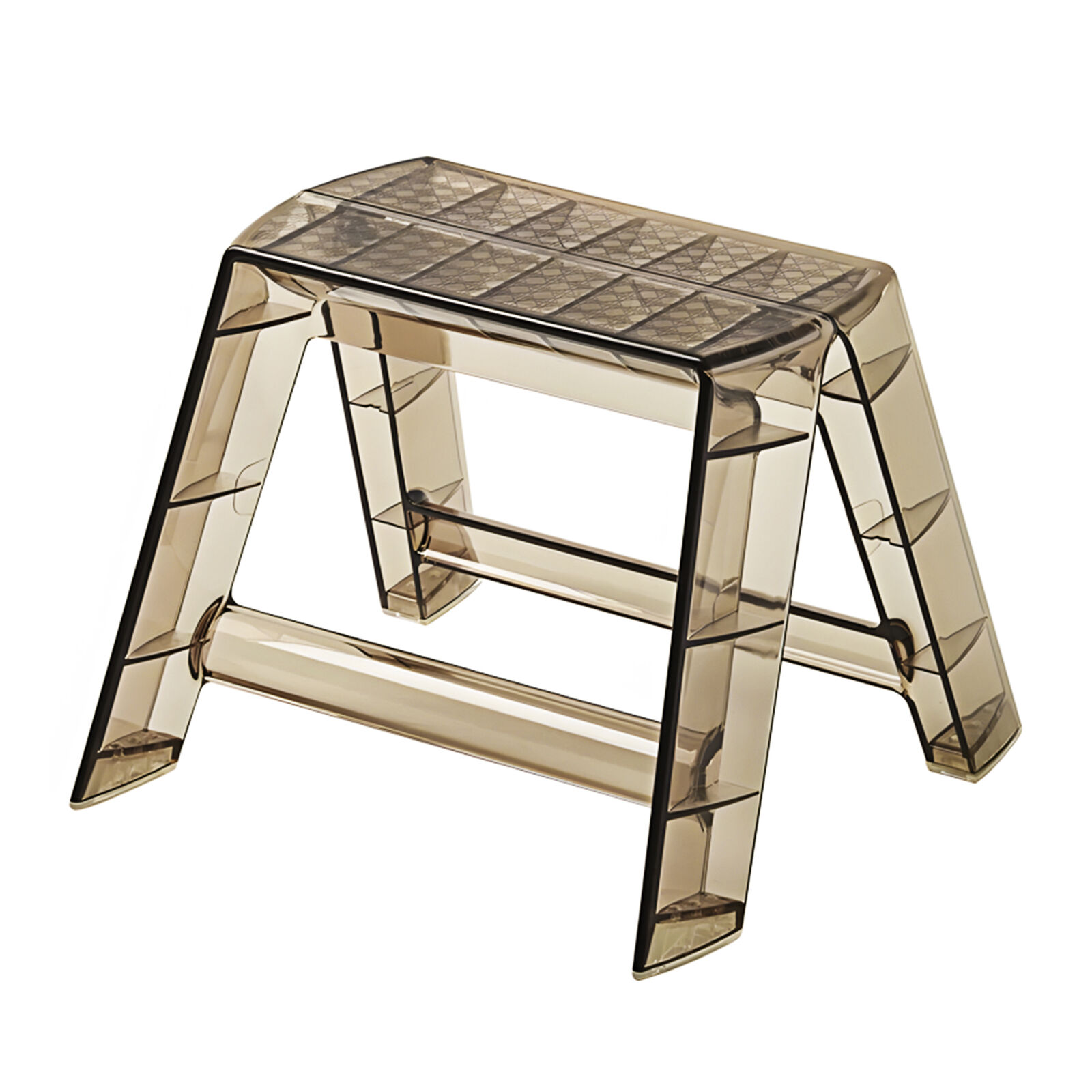 Display Ladder Step Stool | Replica Kartell Upper Step Ladder - Light Brown