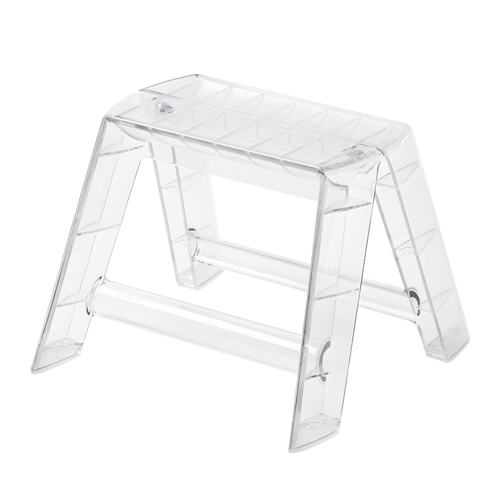 Display Ladder Step Stool | Replica Kartell Upper Step Ladder - Clear