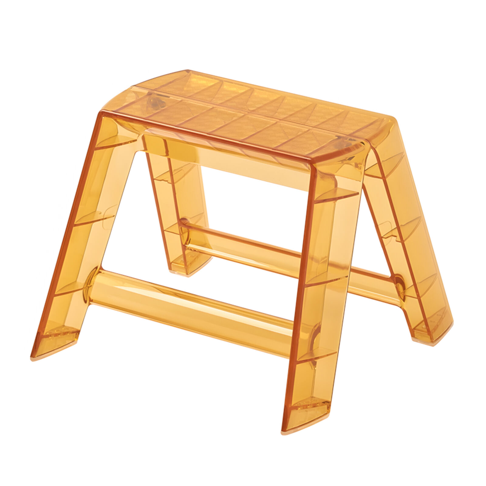 Display Ladder Step Stool | Replica Kartell Upper Step Ladder - Orange