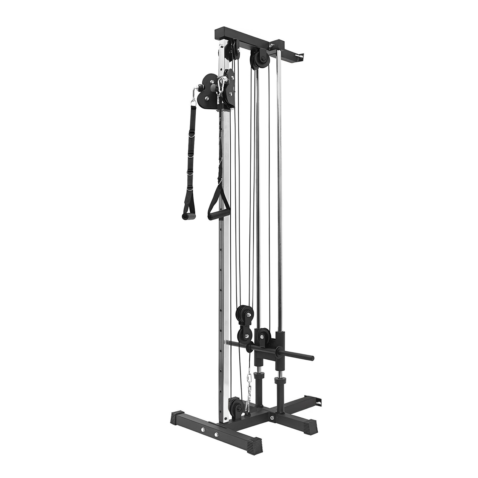 Wall Mount Cable Station Lat Pull Machine Wall Pulley Cable Home Gym