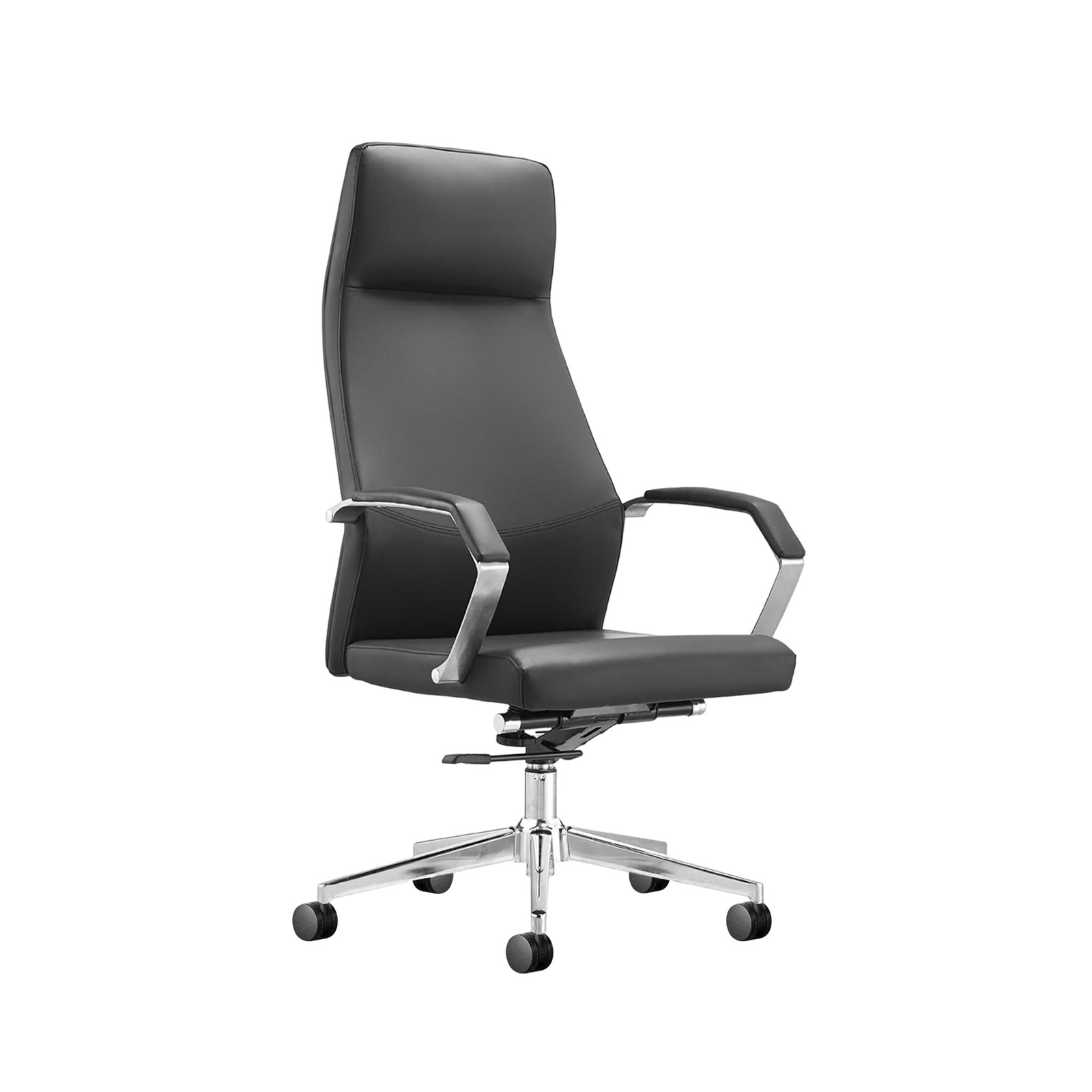 Office Chair Premium PU Leather High Back Executive Work Computer Seat