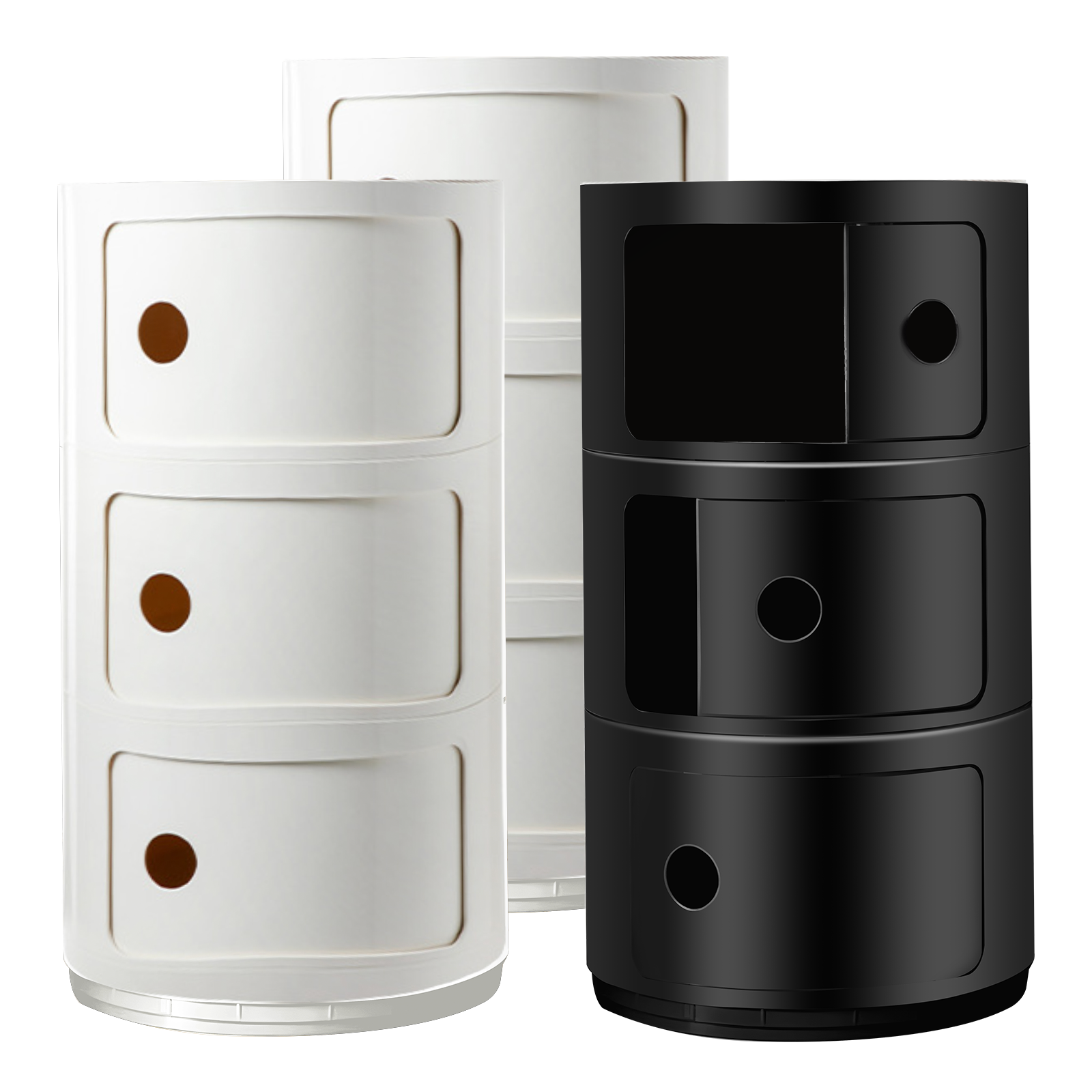 Replica Componibili Round Storage Cabinet - 4 Sizes