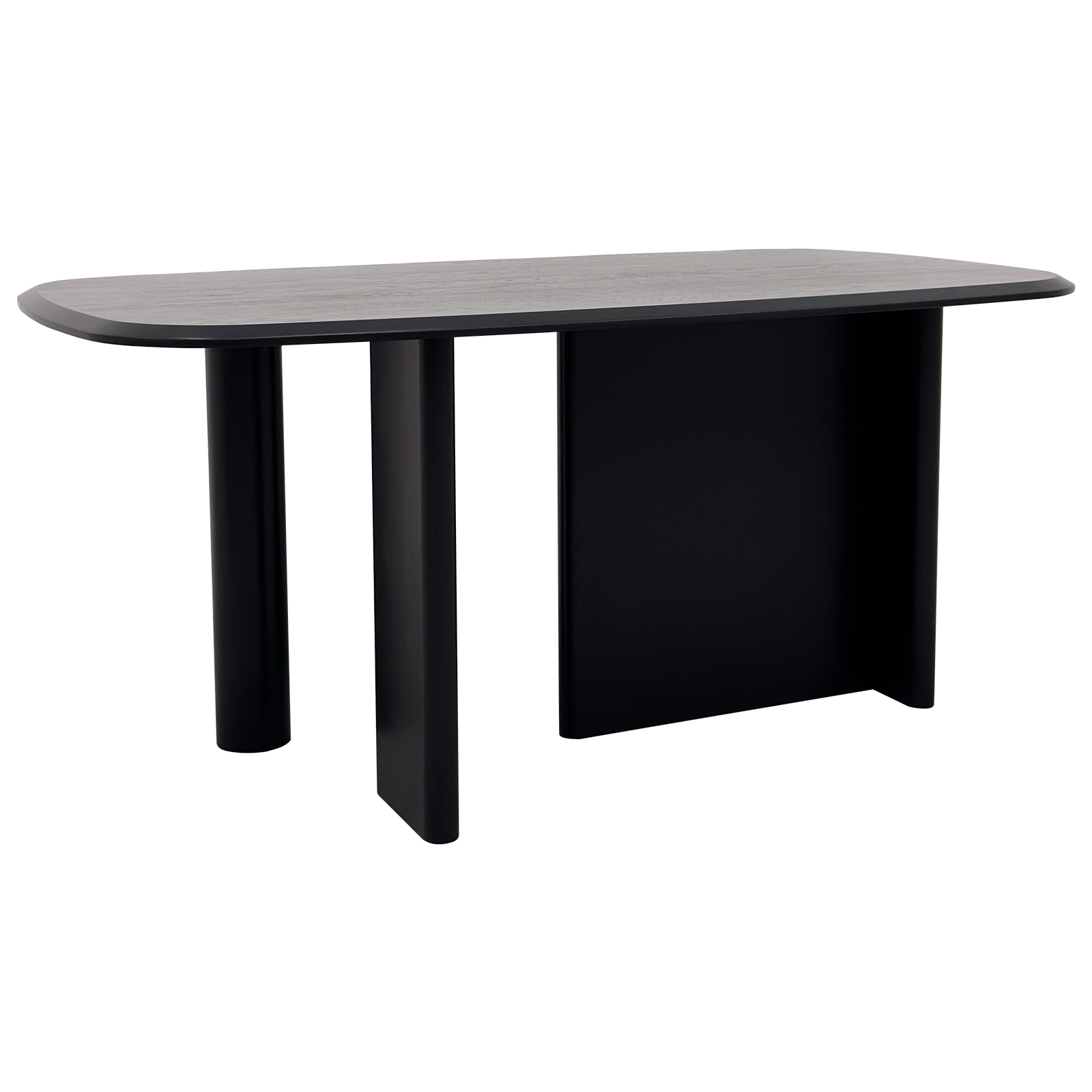 Oak Veneer Dining Table 4-6 Seater Modern Dining Tables Dinner Table 