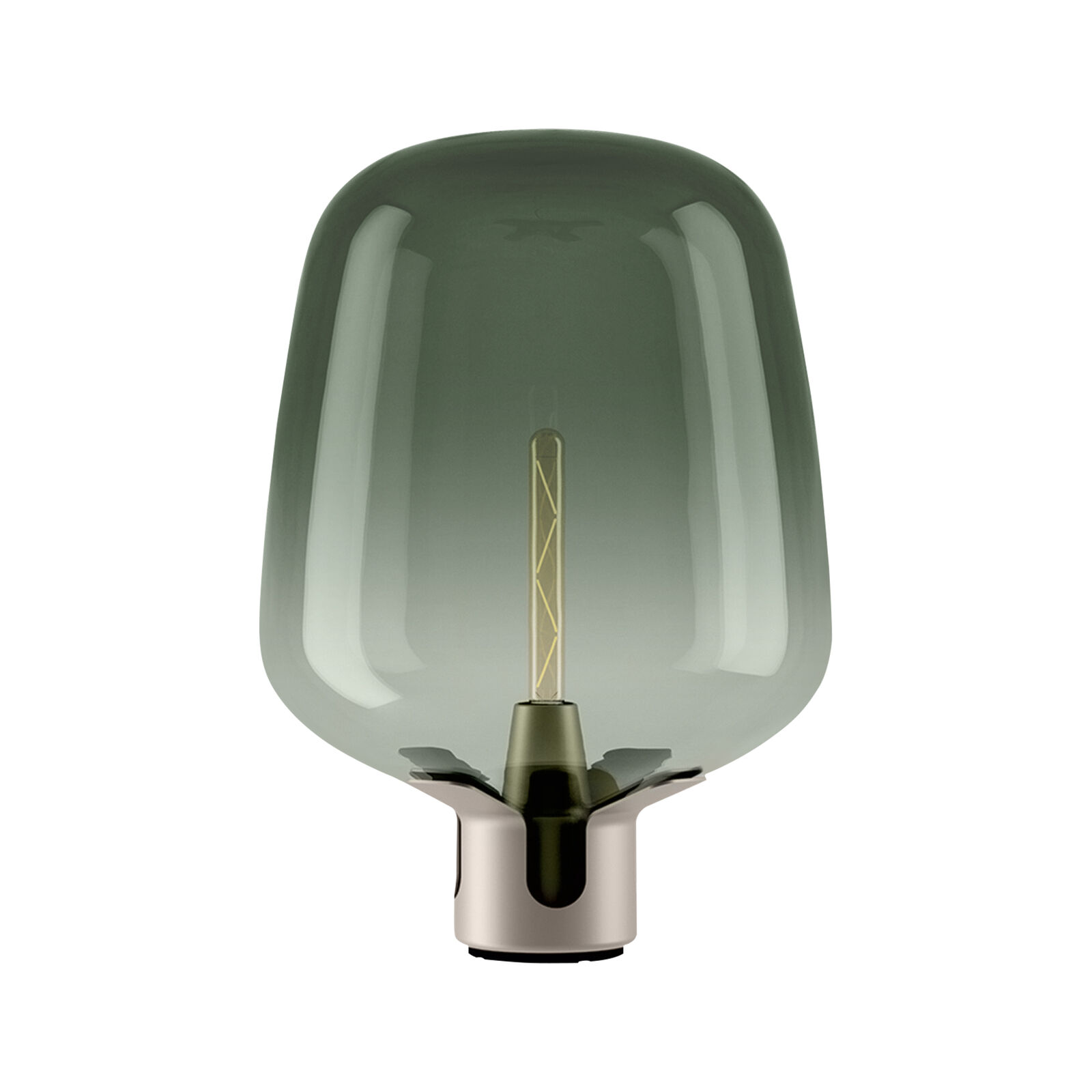 Replica Flar Lamp Lodes Glass Table Lamp - Green