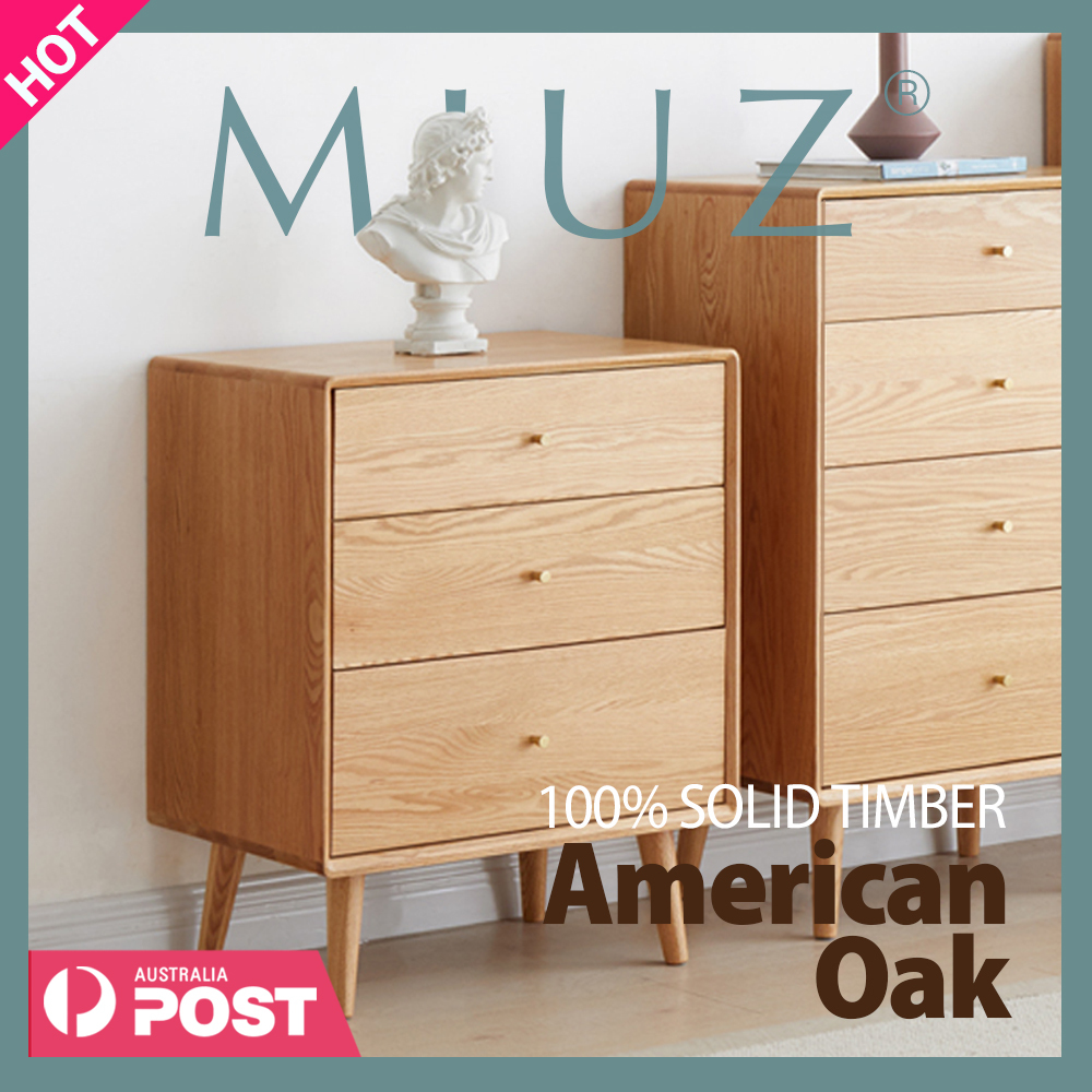 Solid timber chest store of drawers